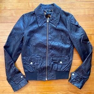 Vintage Dolce & Gabbana Leather Jacket